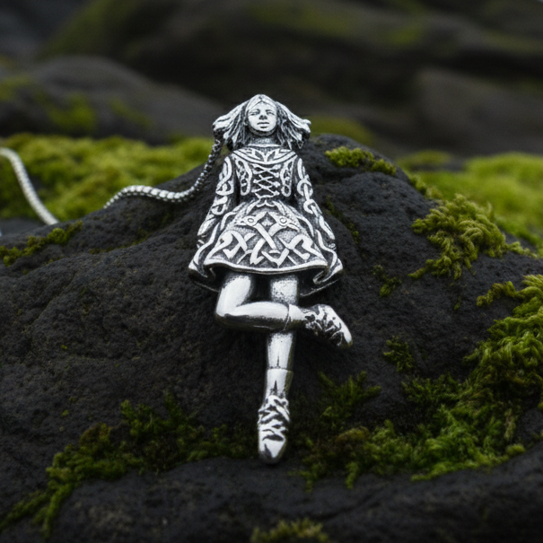 Feis Irish Dancer Necklace