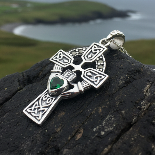 Claddagh Cross Necklace