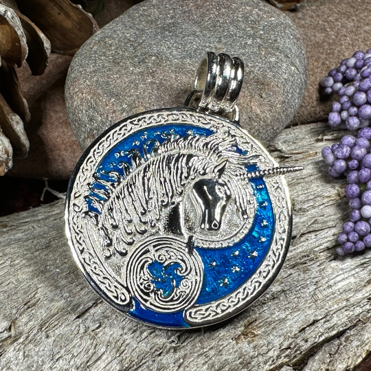 Celtic Unicorn Necklace