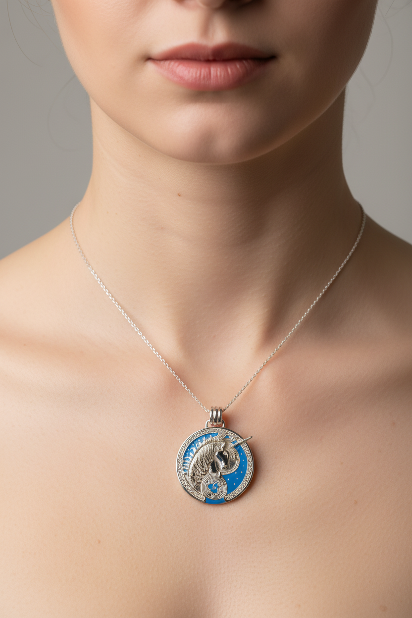 Celtic Unicorn Necklace