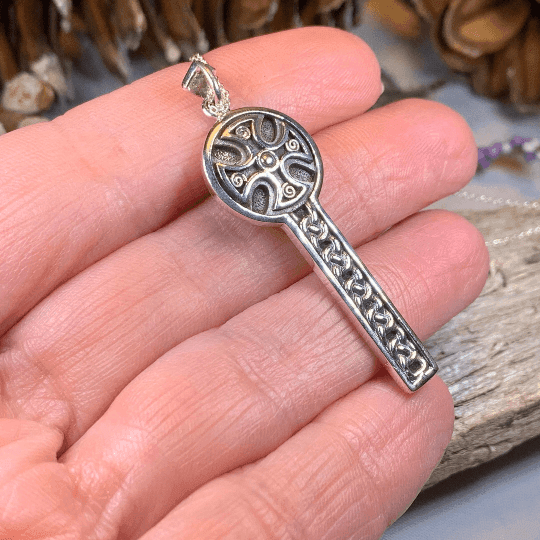 Canice Celtic Cross Necklace - 18