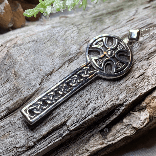 Canice Celtic Cross Necklace - 18