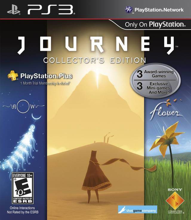 Journey Compilation (Flower/Flow/Journey) (Playstation 3) - Game Manual Only