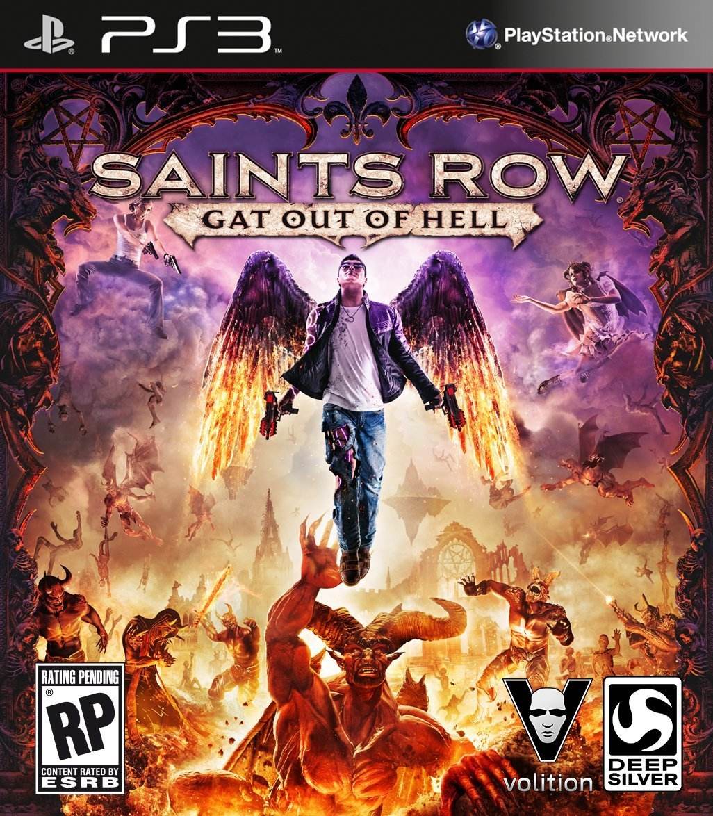 Saints Row Gat out of Hell (Playstation 3) - Game Manual Only