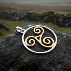 Arawn Celtic Spiral Necklace