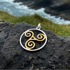 Arawn Celtic Spiral Necklace