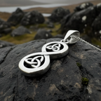 Trinity Knot Infinity Necklace