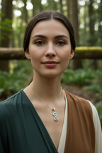 Trinity Knot Infinity Necklace