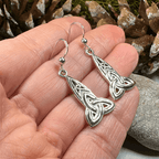 Keelia Trinity Knot Earrings - 