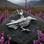 Eir Raven Necklace