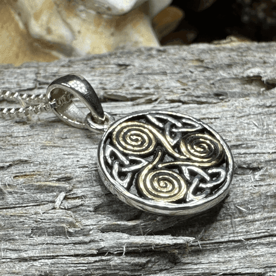 Sorcha Spiral Necklace - 18