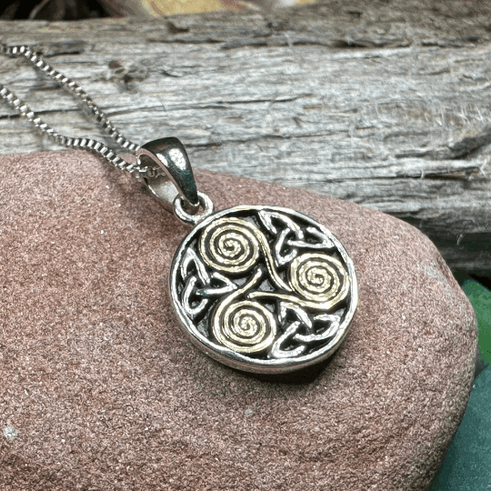 Sorcha Spiral Necklace - 18