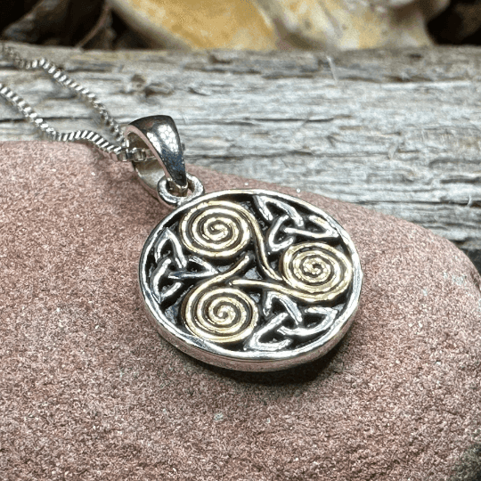 Sorcha Spiral Necklace - 18