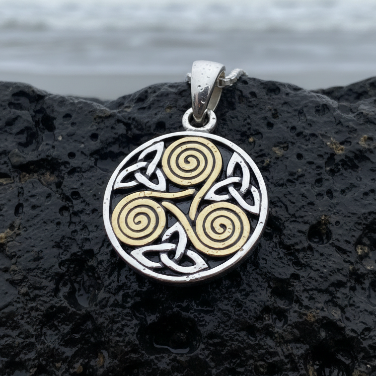 Sorcha Spiral Necklace
