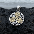 Sorcha Spiral Necklace