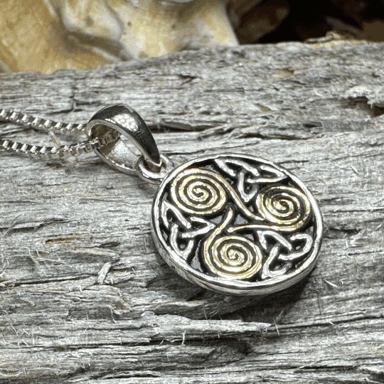 Sorcha Spiral Necklace - 18