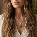 Carran Spiral Necklace