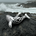 Celtic Knot Whale Necklace
