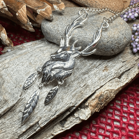 Woodland Stag Necklace - 