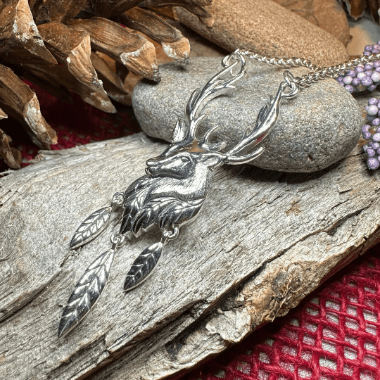 Woodland Stag Necklace - 