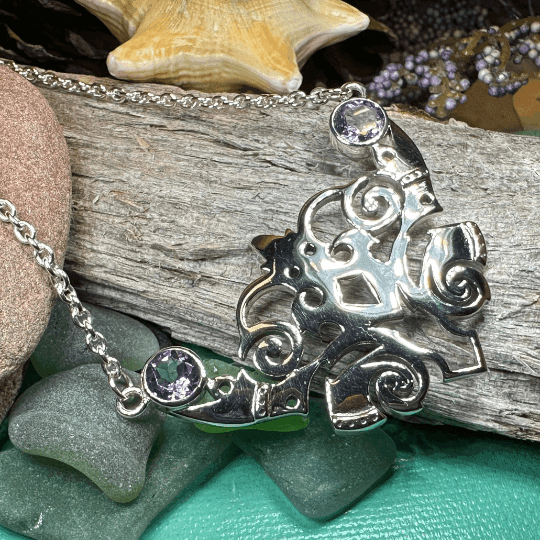 Emeria Celtic Goddess Necklace - 