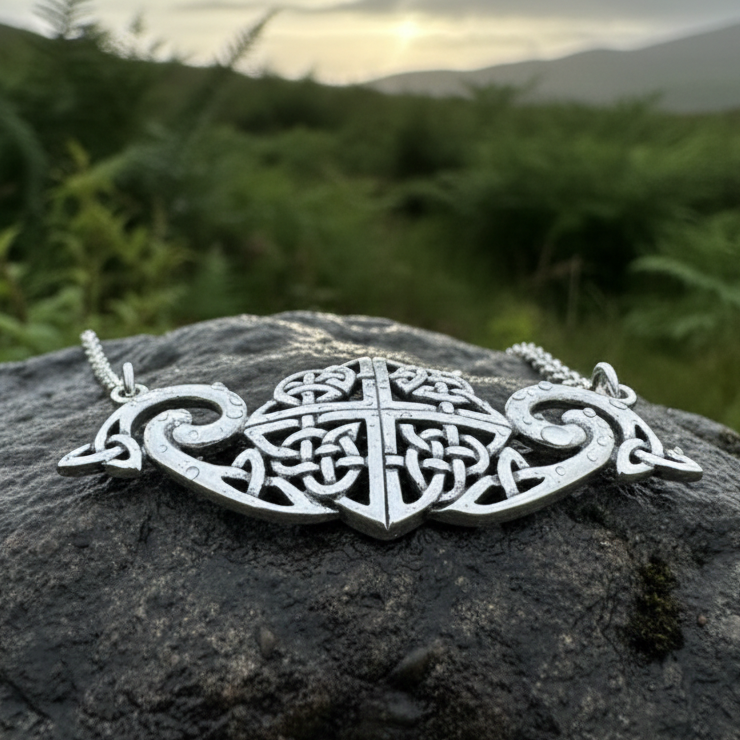 Keavy Trinity Knot Necklace