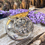 Lady of the Mist Flower Necklace