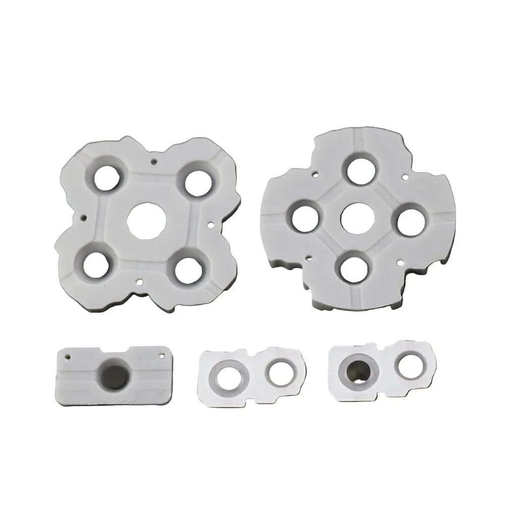 PS5 Silicone Conductive Rubber Button Pad Set | Replacement Keypads for PS5 Controller BDM-020 V1 V2