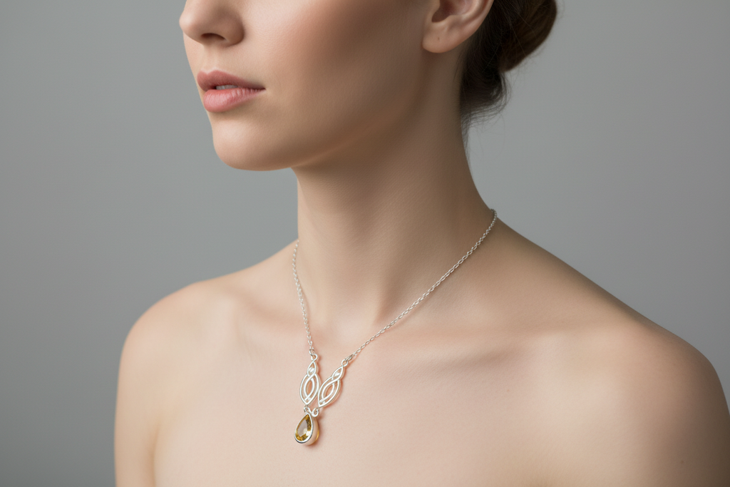 Lilias Celtic Knot Necklace