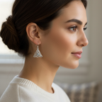 Oak Ash Thorn Trinity Knot Earrings