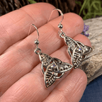 Oak Ash Thorn Trinity Knot Earrings - 