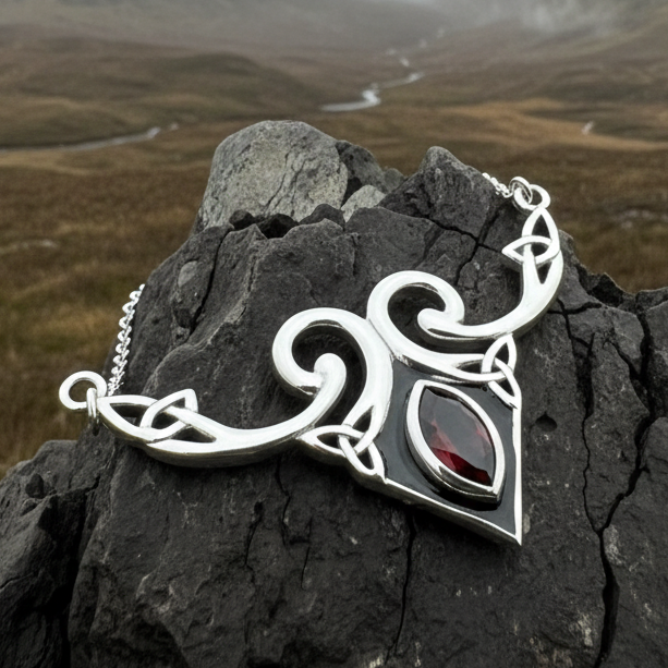 Meegan Trinity Knot Necklace