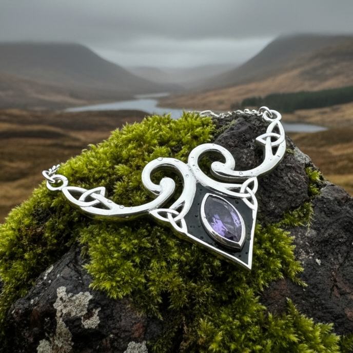 Meegan Trinity Knot Necklace