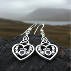 Careena Claddagh Earrings