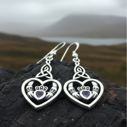 Careena Claddagh Earrings