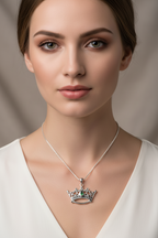 Celtic Crown Necklace