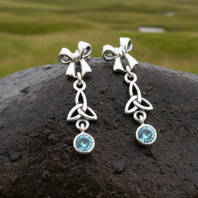 Joy Trinity Knot Earrings