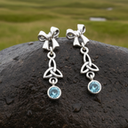 Joy Trinity Knot Earrings