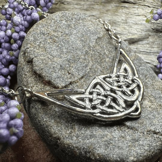 Letita Celtic Knot Necklace - 