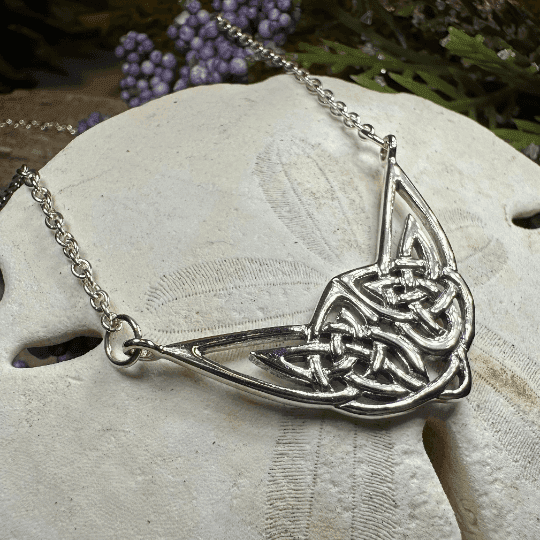 Letita Celtic Knot Necklace - 