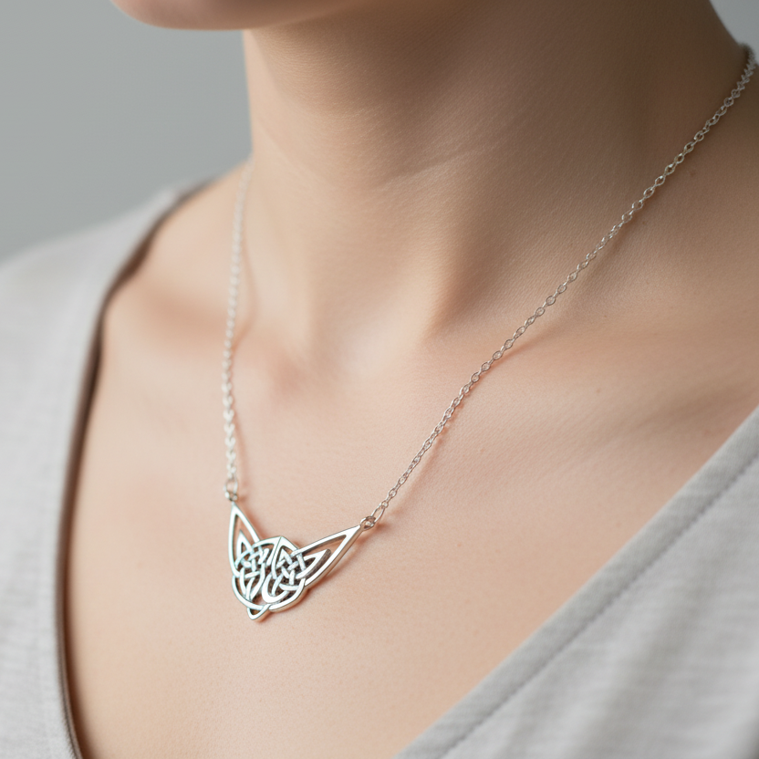Letita Celtic Knot Necklace