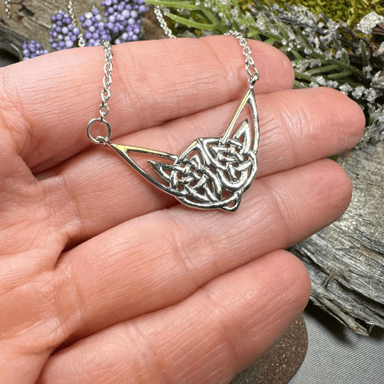 Letita Celtic Knot Necklace - 