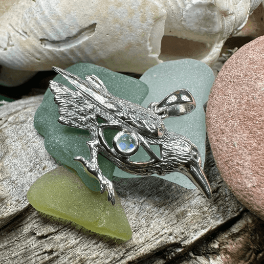 Rona Raven Necklace - 18 / Amethyst