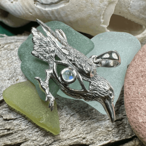 Rona Raven Necklace - 18 / Amethyst