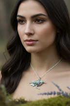 Rona Raven Necklace