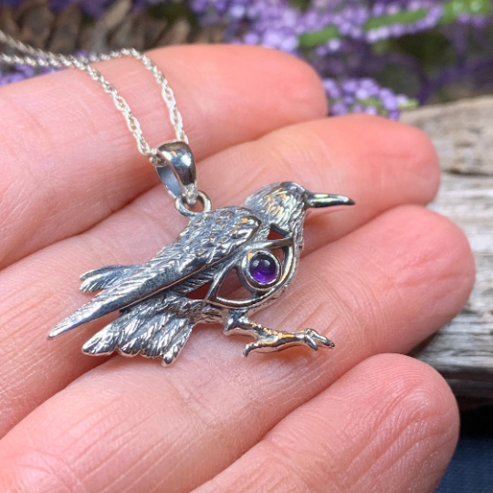 Rona Raven Necklace