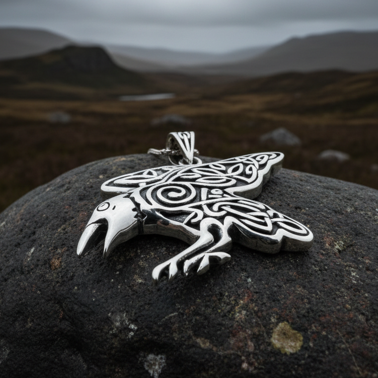 Dauntless Raven Necklace