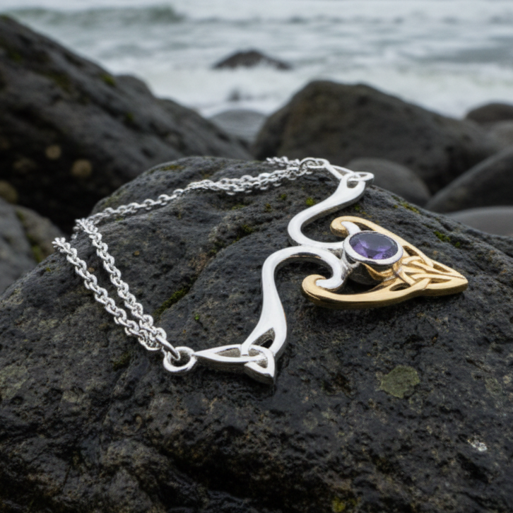 Koribella Trinity Knot Necklace