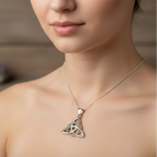 Larina Trinity Knot Necklace