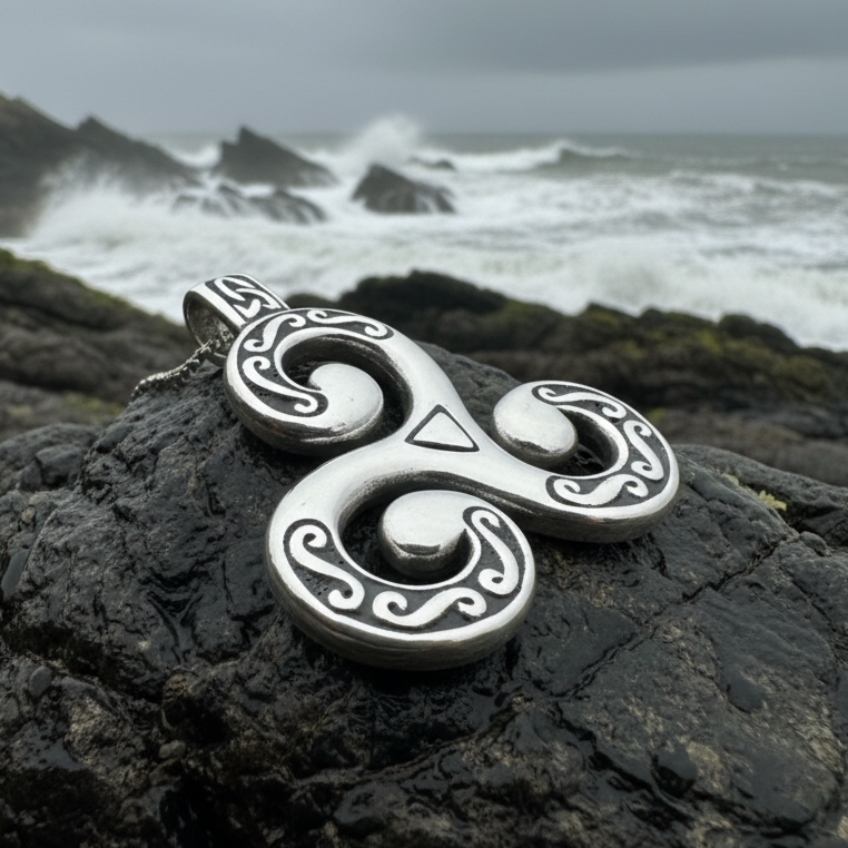 Celtic Triskele Necklace